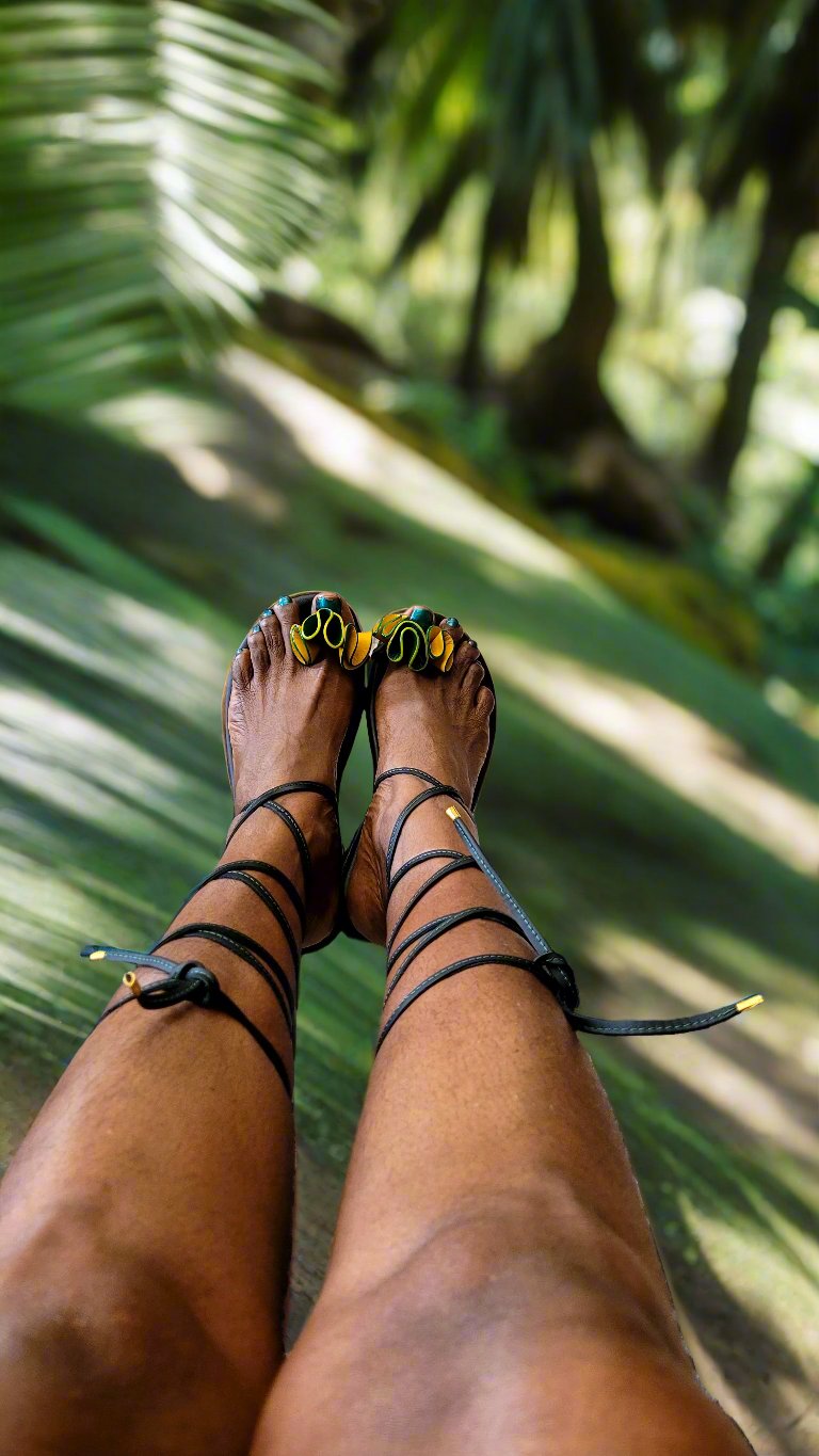 Barefoot Rose Sandals